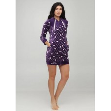 Халат Romeo Life  велюр S,M,L 3002